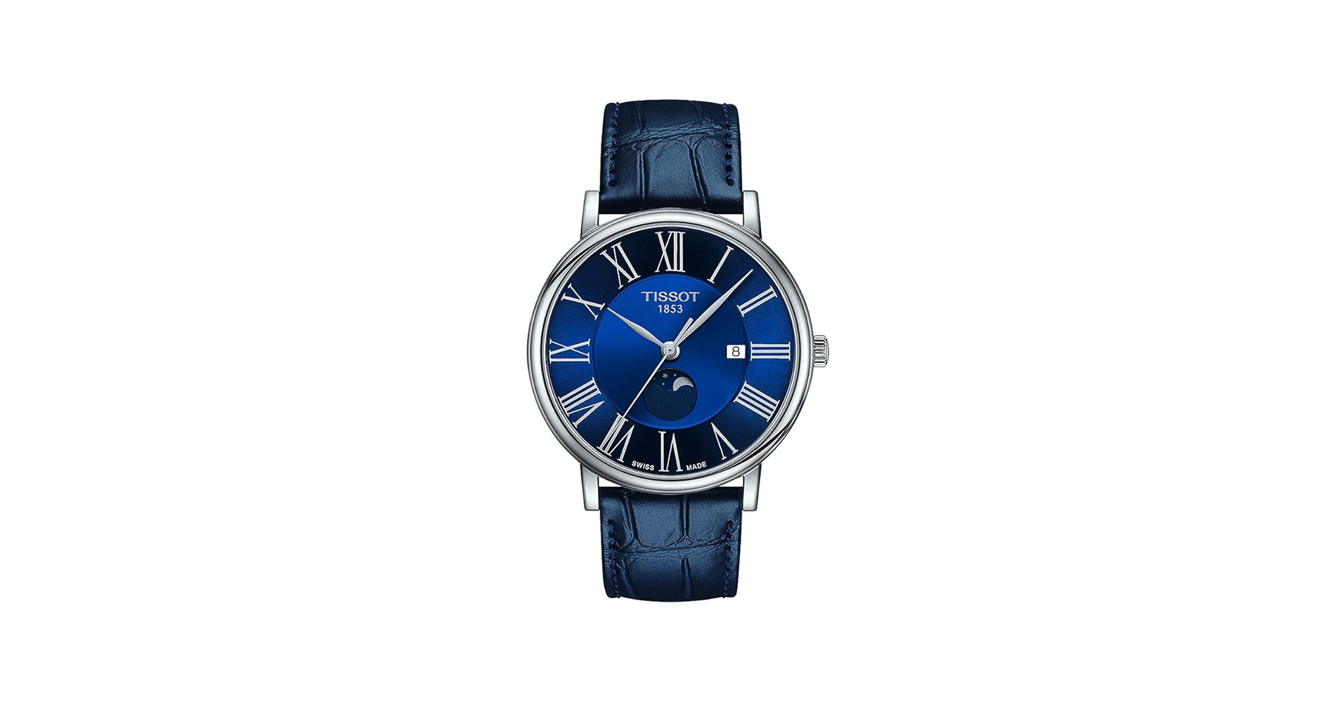 Amazon.com: Tissot Mens Carson Premium Gent Moonphase 316L